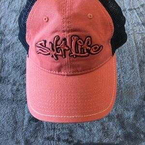 Salt Life Mesh Trucker Hat with Embroidered Logo